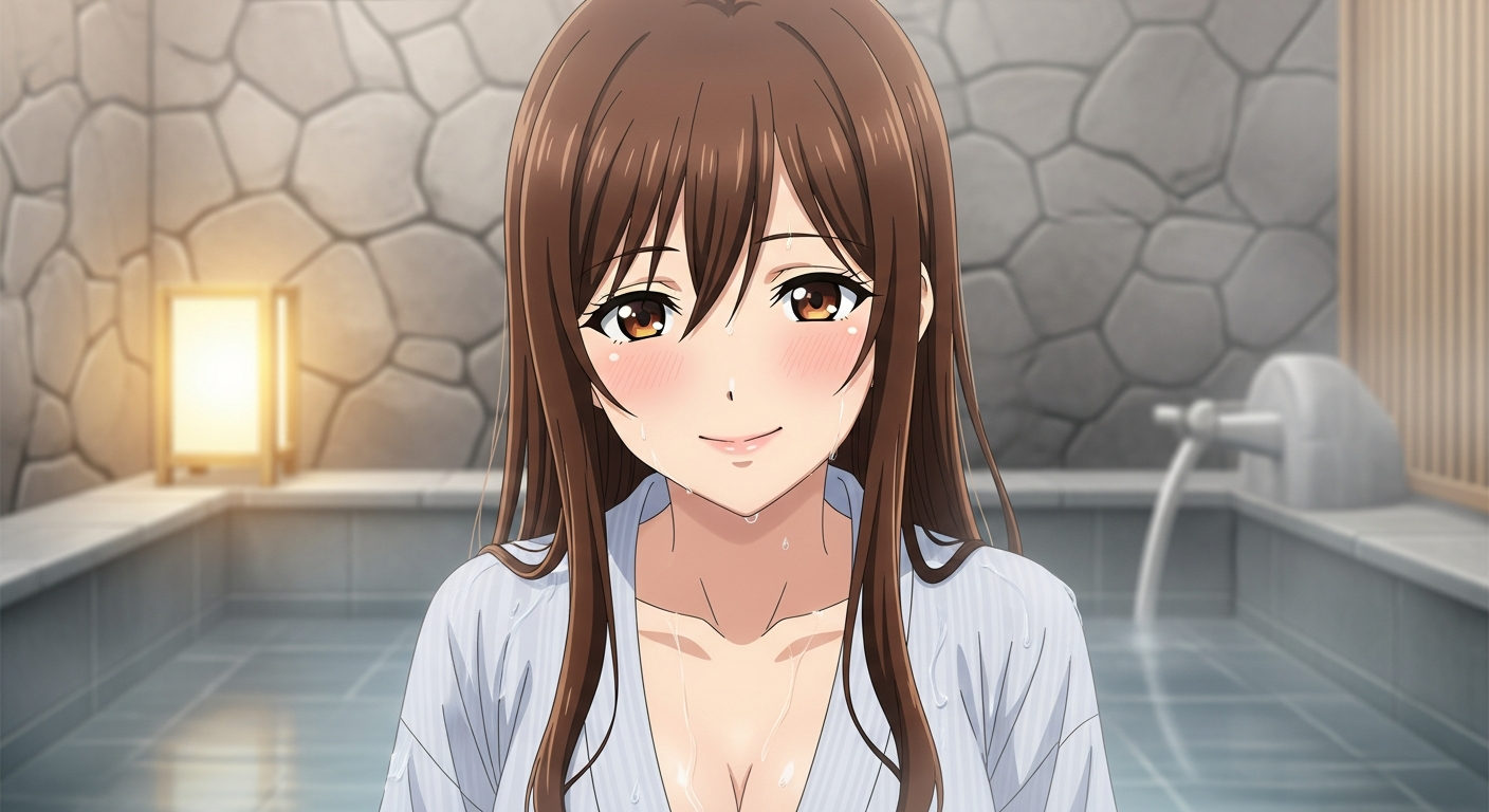 【WAAA-171】神対応セラピスト・みなみさんと『一泊二日生ハメ温泉旅行』……お店を飛び出して混浴だなんて！ 揺れるIカップと密着ボディに、のぼせちゃいそうです……！